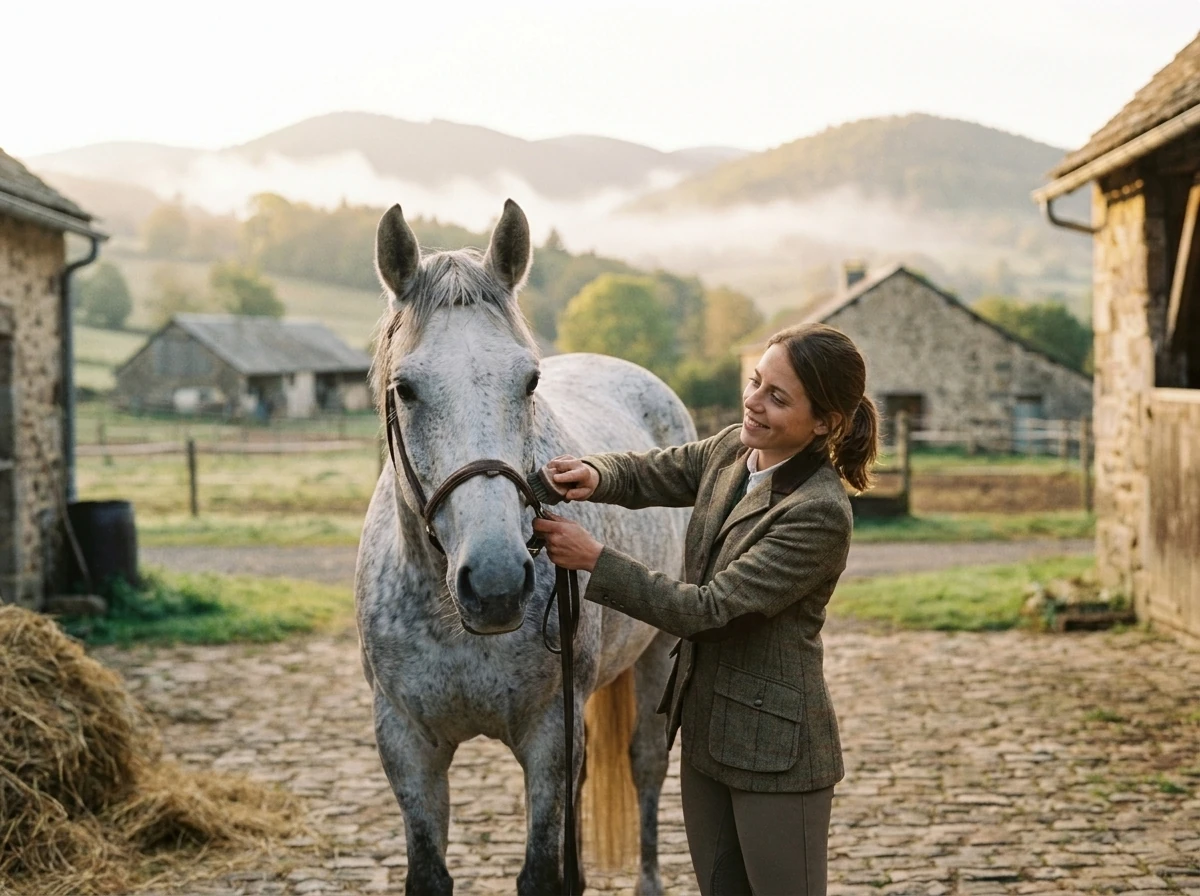 Moniteur·rice diplômé·e au A Cheval Autrement, centre équestre à Châtel-de-Neuvre